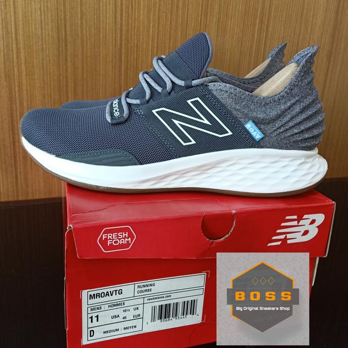 NEW BALANCE Fresh Foam ROAV Grey Sneakers 100% ORIGINAL BNIB