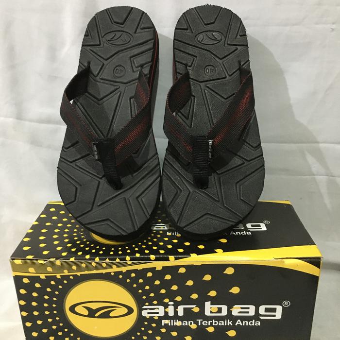 Sandal jepit pria AIRBAG DIAMOND MERAH
