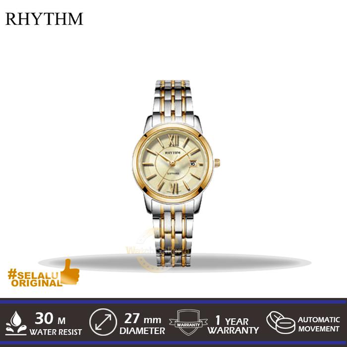 Jam Tangan Analog Ladies RHYTHM G1304S04 Original Murah