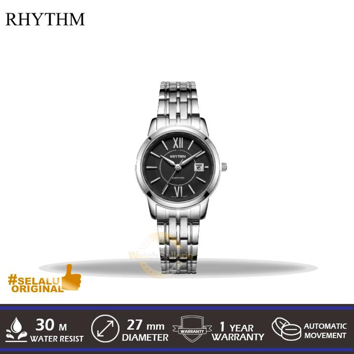 Jam Tangan Analog Ladies RHYTHM G1304S02 Original Murah