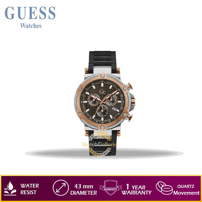 Jam Tangan Pria GUESS GC Y54002G2MF Original
