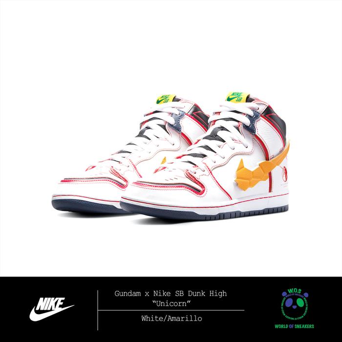 Gundam x Nike SB Dunk High “Unicorn”