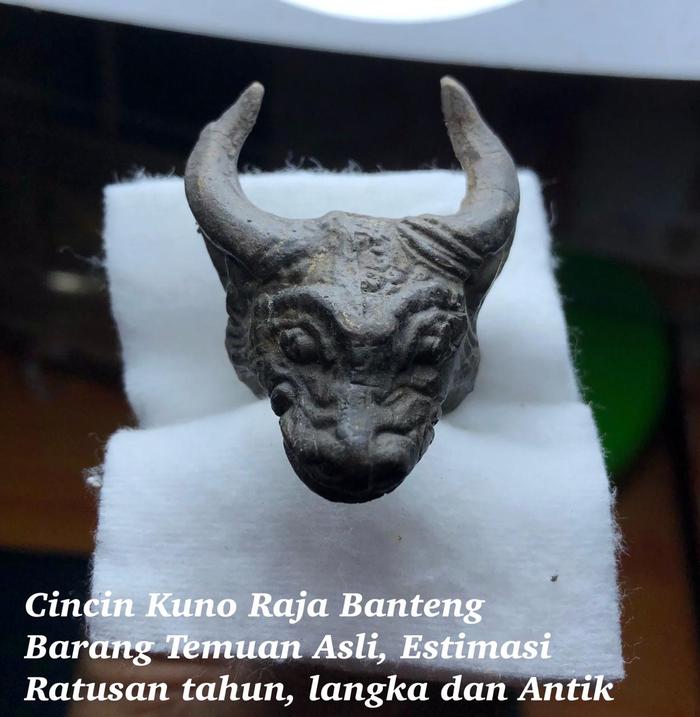 Cincin Kuno Raja Banteng Antik Temuan