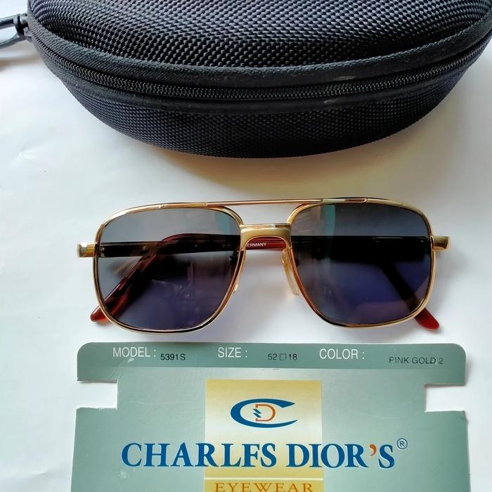 Vintage Sunglasses 80s Brand: DIOR'S Original made in Germany
