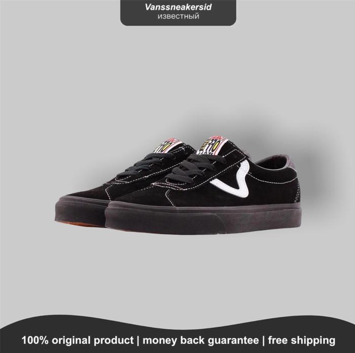 VANS EPOCH SPORT CLASSIC SUEDE BLACK/BLACK ORIGINAL