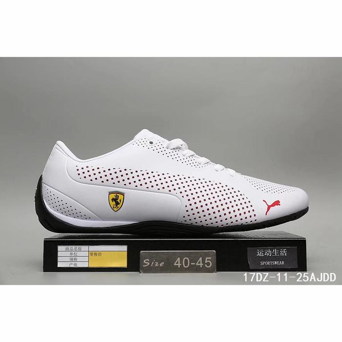 Sepatu Puma Ferrari Cutour Leather Racing Shoes Sepatu Pria Original
