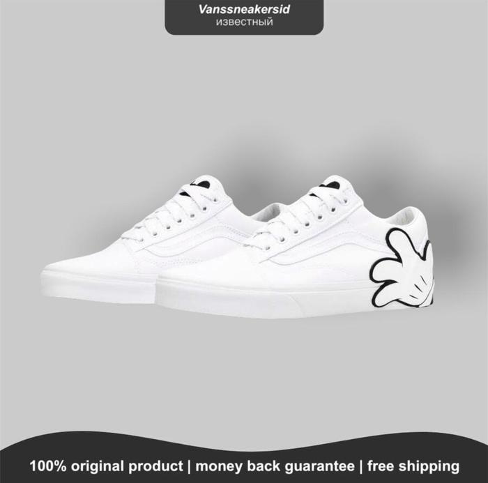 VANS OLDSKOOL X DISNEY MICKEY MOUSE TRUE WHITE ORIGINAL