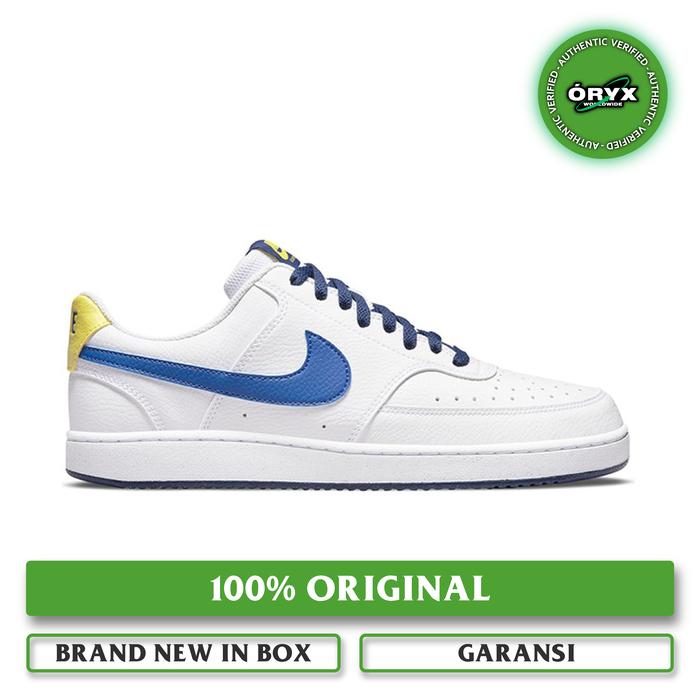 Nike Court Vision Low Next Nature White / Hyper Royal / Blue Void