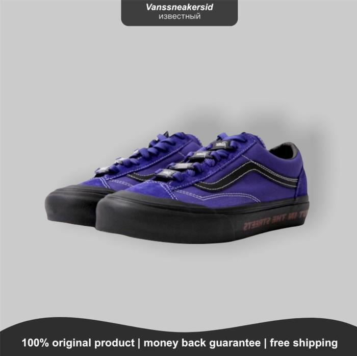 VANS STYLE36 OG VAULT LX X PATTA SPECTRUM BLACK ORIGINAL