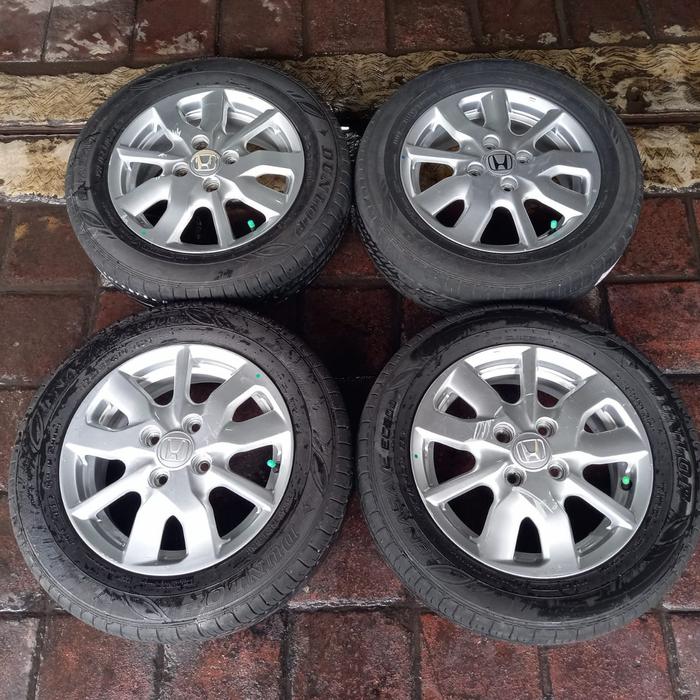 Velg Second Mobil COPOTAN NEW BRIO SATYA Ring14 Ban DUNLOP 175 65 R14