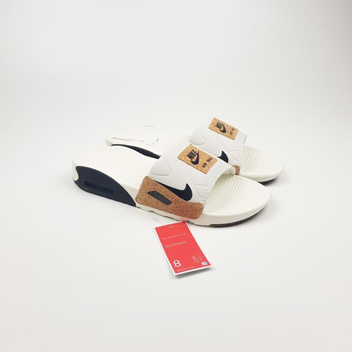Nike Air Max 90 Slide White Black Sail Original