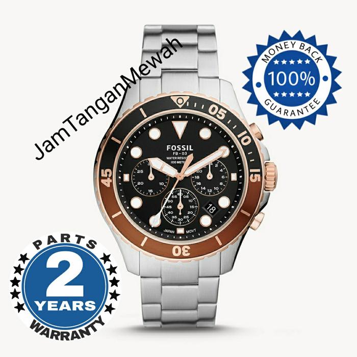 Jam Tangan Fossil Pria Original Garansi Resmi FS5768 FB-03 ChronoGraph