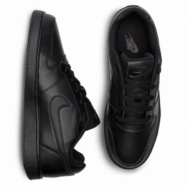 Sepatu Sneakers Nike Ebernon Low Tripple Black Original BNWB Murah