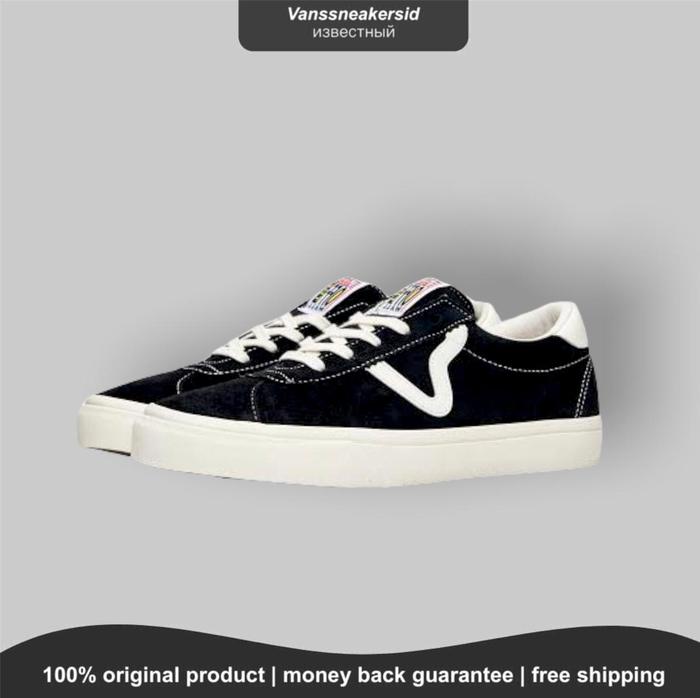 VANS EPOCH SPORT CLASSIC SUEDE BLACK/WHITE ORIGINAL