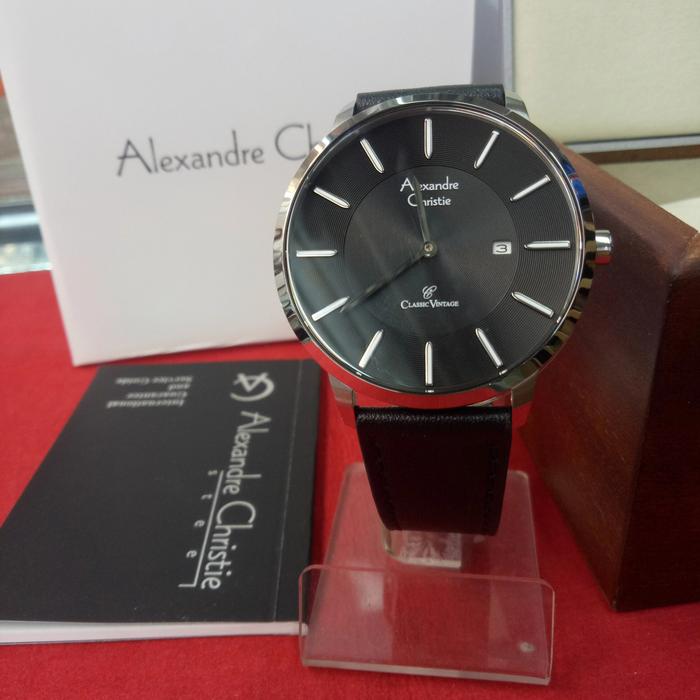 Jam Tangan Analog Pria Alexandre Christie Ac 8653 MD Stainless