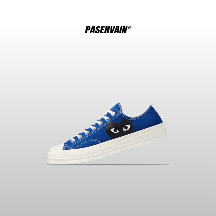 Converse 70s Low x CDG Blue Quartz 100% Original