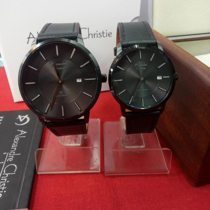 Jam Tangan Analog Couple Alexandre Christie Ac 8653 MD/LD Steel