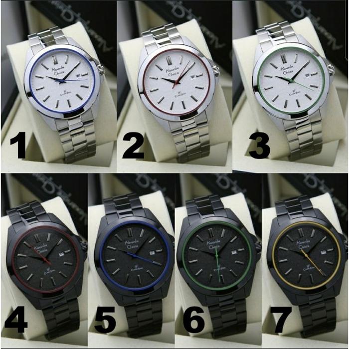 Alexandre Christie AC 8644 MD Men Stainless Steel