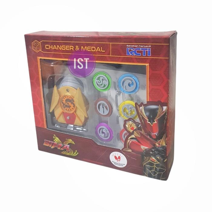 Mainan Anak Jam Bima S Changer & Medal MERAH TV ANAK 03038-1