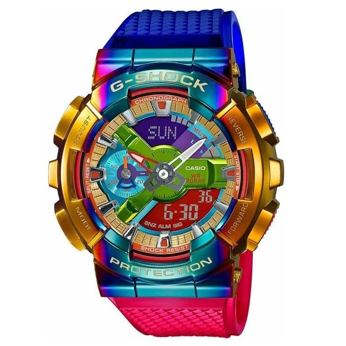 Casio G-Shock GM-110RB-2ADR / Gshock GM110RB-2A Original & Garansi