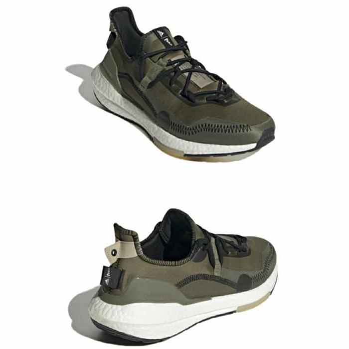 Original 100% Adidas Ultraboost 21 x Parley Olive