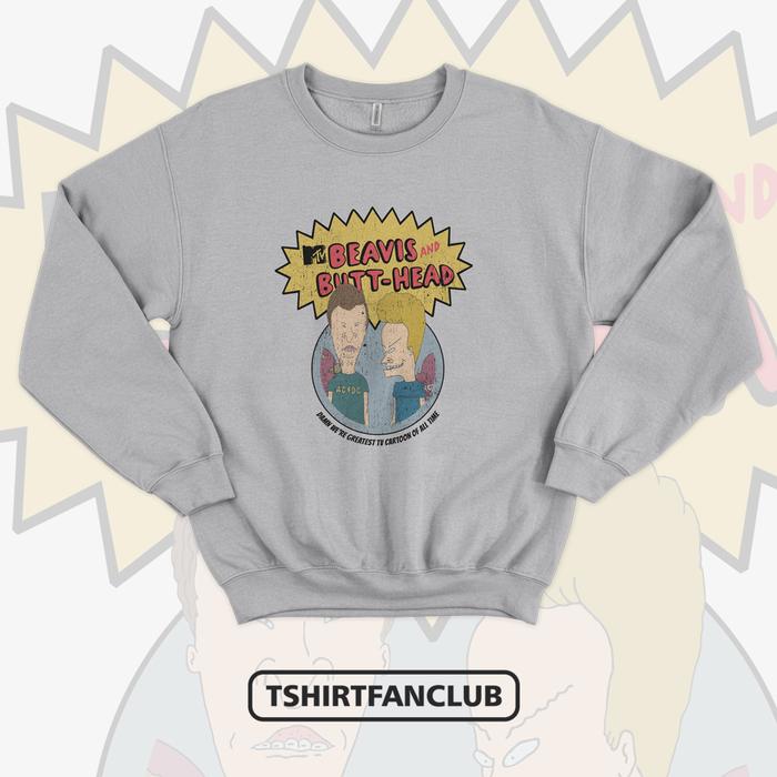 [TshirtFanClub] Crewneck Vintage Beavis and Butt-Head MTV
