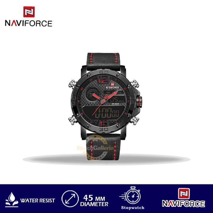 Jam Tangan Pria Naviforce NF-9134M BK-4.9
