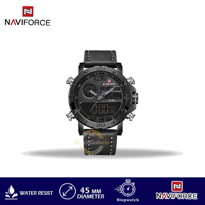 Jam Tangan Pria Naviforce NF-9134M BK-4