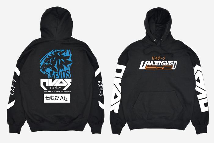 Jaket Hoodie Evos Unleashed Big Size Jumbo