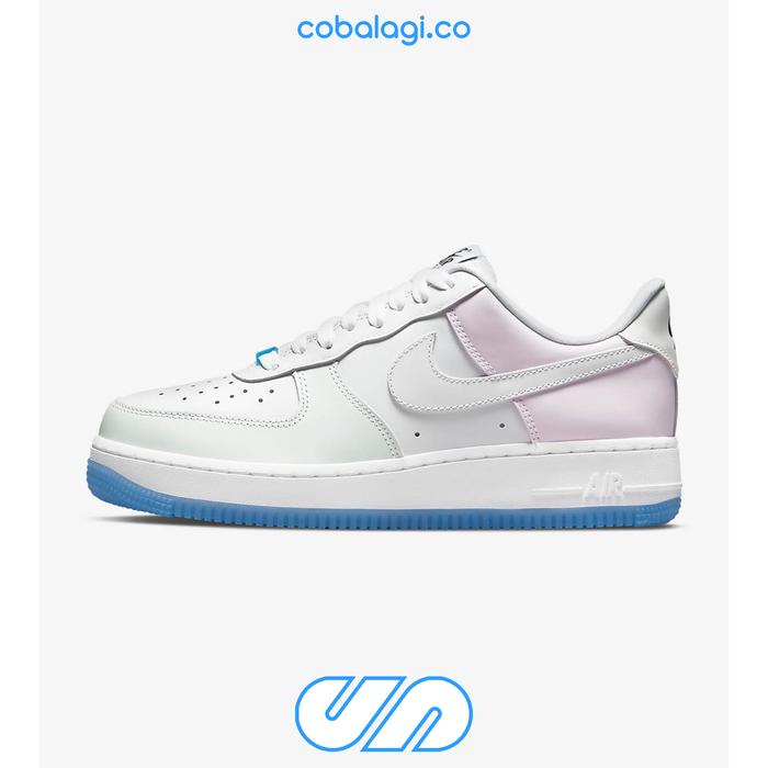 Nike Air Force 1 07 LX UV Reactive Photochromic White University Blue