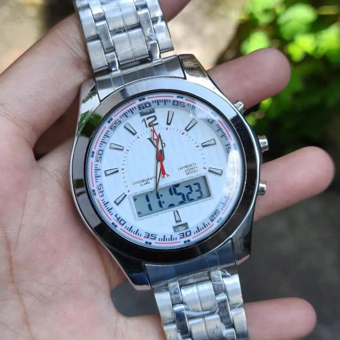 JAM TANGAN V6 ALARM CHRONO MEN WATCH
