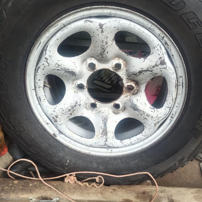 Velg Kaleng Nissan Terrano PNP Ford Hardtop Panther R15 PCD 6x139