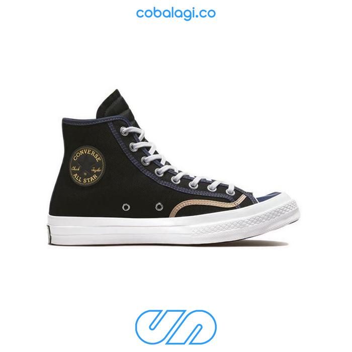 CONVERSE Chuck Taylor 70s Hi High Recycled Binding Black Steel White