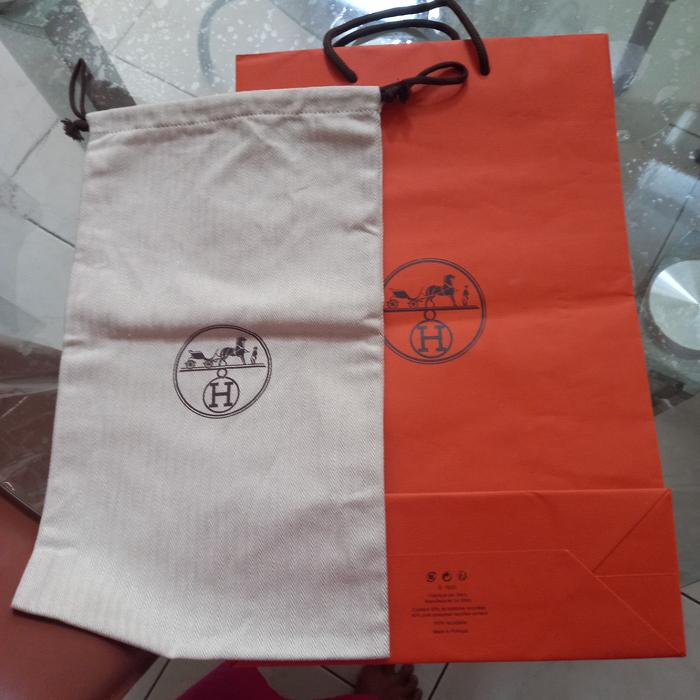 dustbag & paperbag hermes