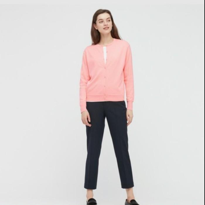 UNIQLO WOMEN CARDIGAN SUPIMA COTTON UV PROTECTION PJG