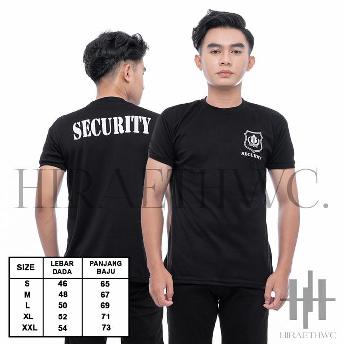 Kaos Security/Kaos Satpam/Kaos Security Hitam/Kaos Security Model Baru