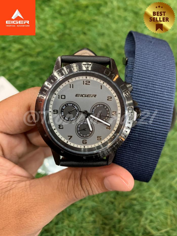 EIGER JAM RIDING PRIA |TORQUE WATCH ANALOG|3973|BLACK