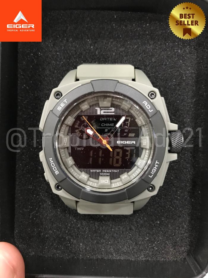EIGER JAM TANGAN ANALOG DIGITAL ANTERO|5444|OLIVE