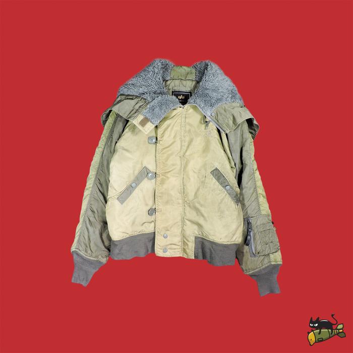 Alpha Industries X Bal "Electric Relaxation" N-2B Flight Bomber Jacket