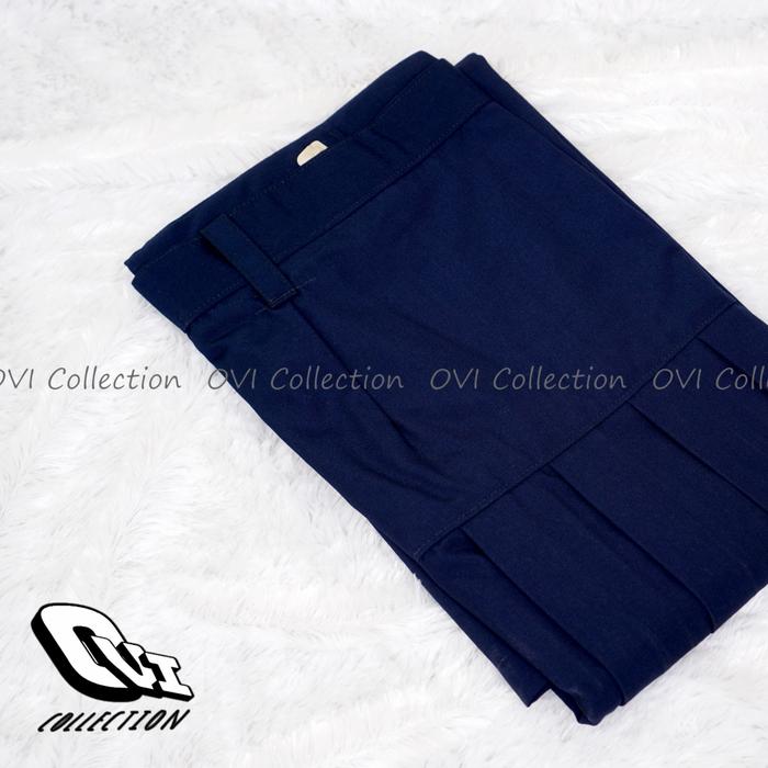 Rok Panjang Baping Smp - Rok panjang biru baping Smp - Premium FAMATEX
