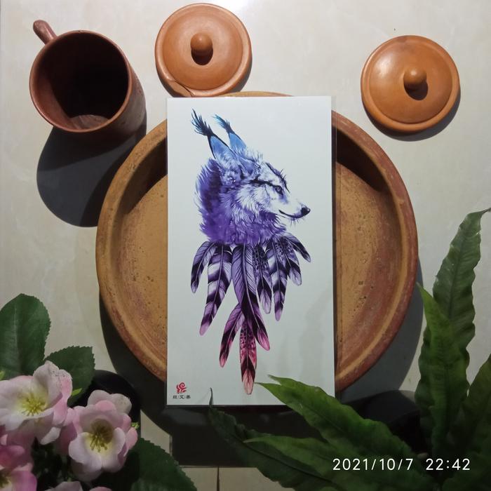 Sticker/Tatto Temporer Warna (Bisa COD)