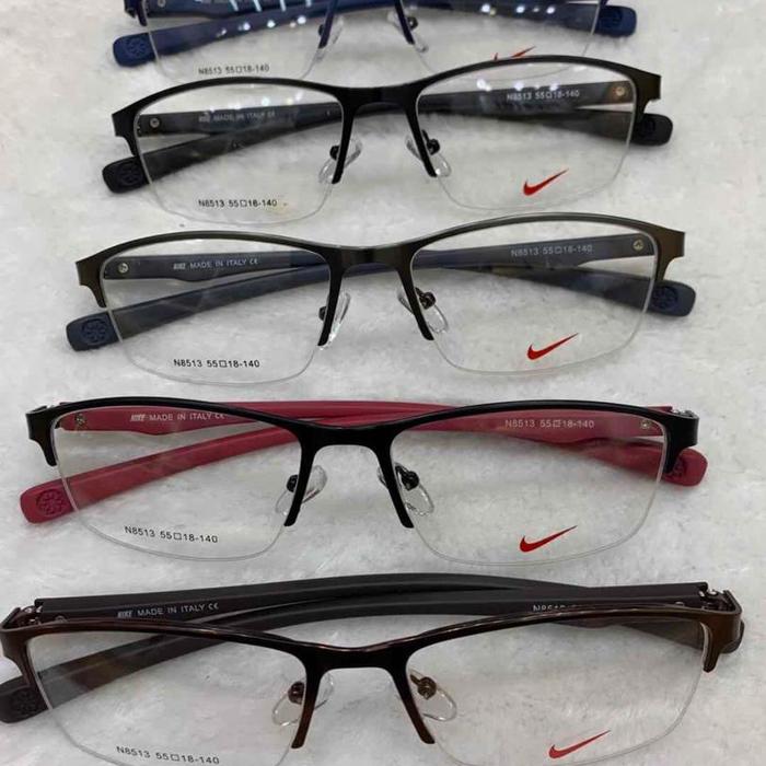 kacamata frameless pria premium