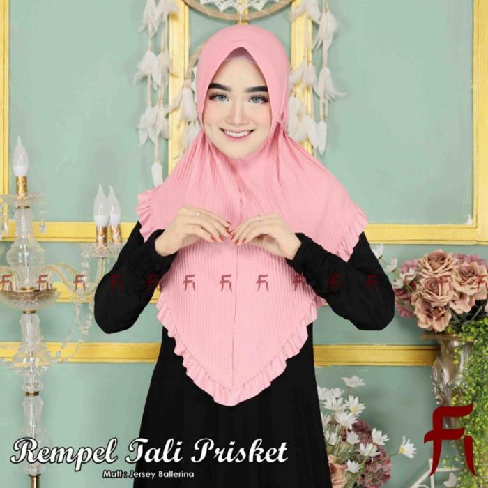 104 REMPEL TALI PLISKET ORI FI HIJAB || JILBAB INSTAN HIJAB KEKINIAN