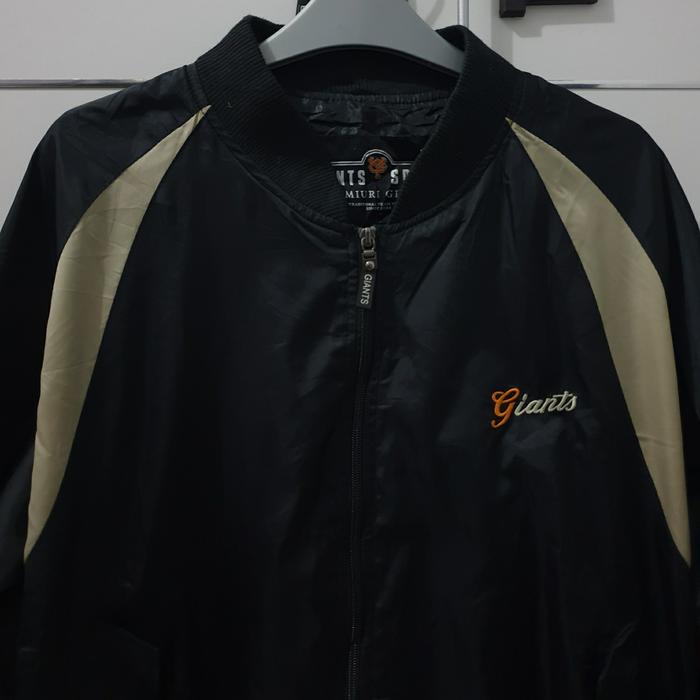 vintage bomber jaket yomiuri giants