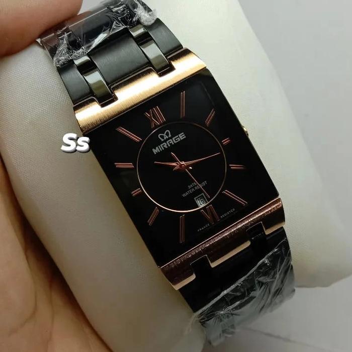 Mirage 7908BSP-M rosegold/jam tangan mirage original