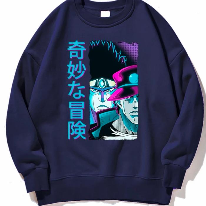 sweater crewneck anime Jojo Bizarre Pria Wanita / Jojo Bizzare Cowok