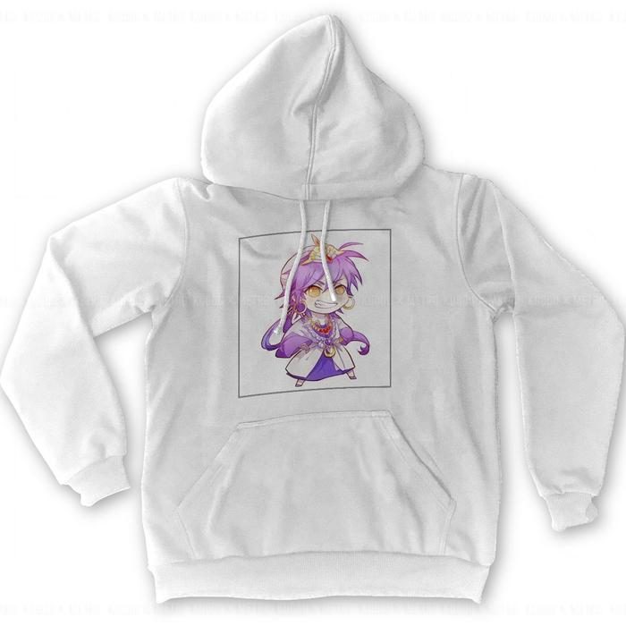 Hoodie Sweater Sinbad Magi Sinbad no Bouken Kingdom of Magi White
