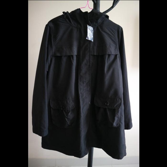 Jaket SUCRE Parka Hitam Cewek Cowok (Thrift)