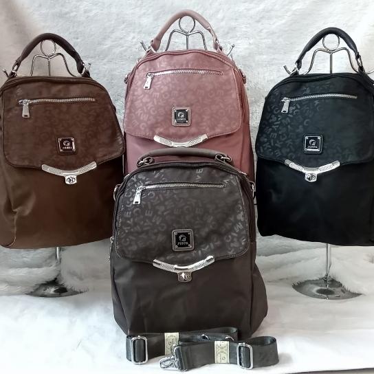 TAS RANSEL JUNFA MULTIFUNGSI MUAT LAPTOP 15 INC