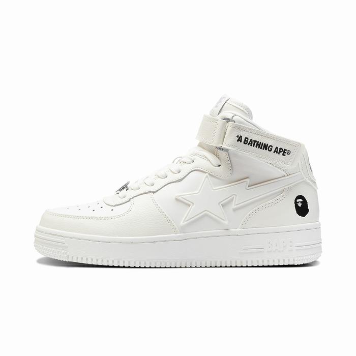 BAPE STA MI "White" / Bapesta Mid "White"
